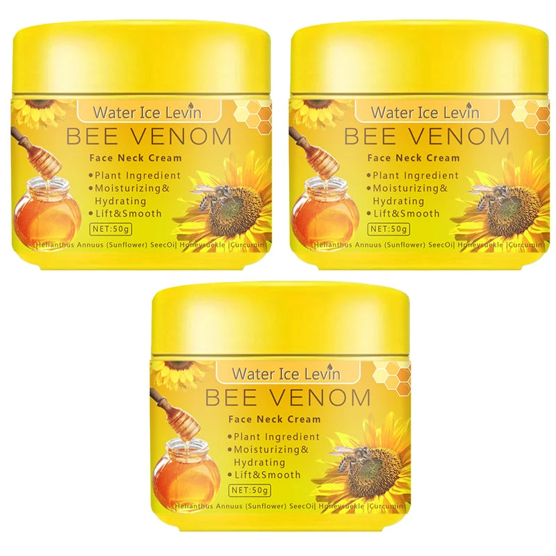 Bee Venom Face & Neck Cream – Firming, Moisturizing & Fine Line Reduction | Anti-Aging Skincare