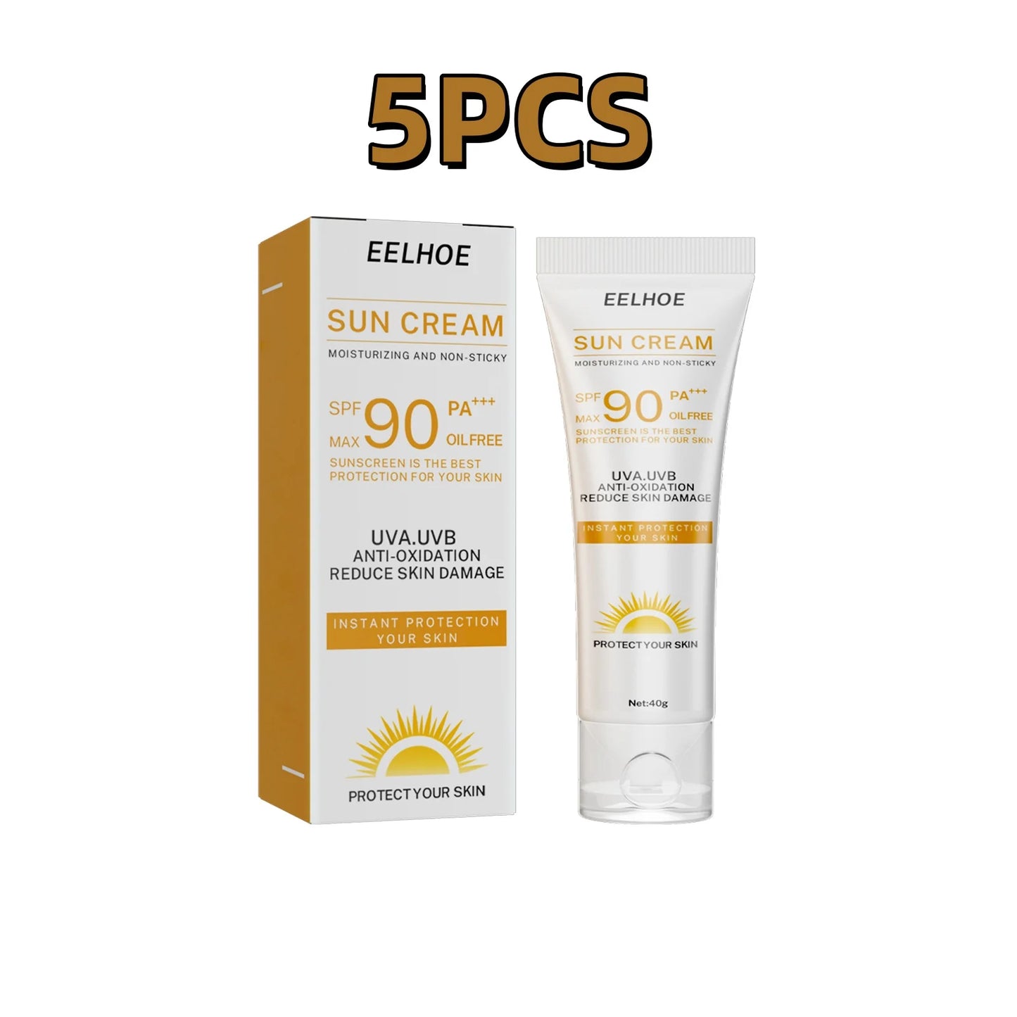 Physical UV Defense Isolation Cream – Sweatproof, Moisturizing & No White Cast (40g)