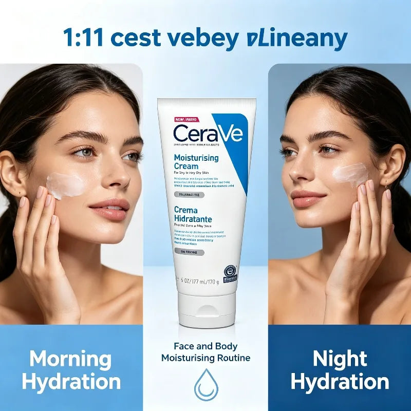 CeraVe Moisturizing Cream for Face & Body