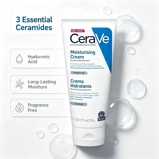 CeraVe Moisturizing Cream for Face & Body