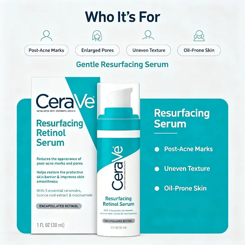 CeraVe Resurfacing Retinol Serum β 30ml