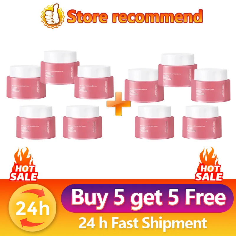 JAYSUING Pink Collagen PDRN Capsule Cream with Niacinamide
