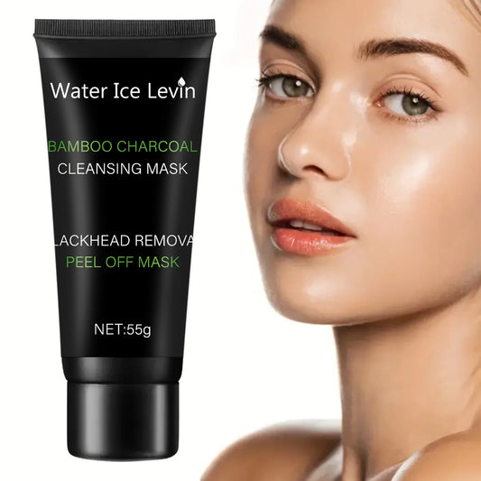 Bamboo Charcoal Peel-Off Black Mask – Blackhead Remover, Deep Cleansing & Exfoliating
