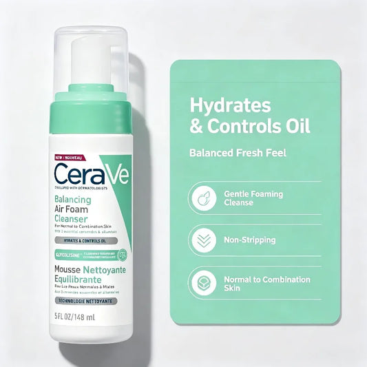 CeraVe Balancing Air Foam Cleanser – 148ml