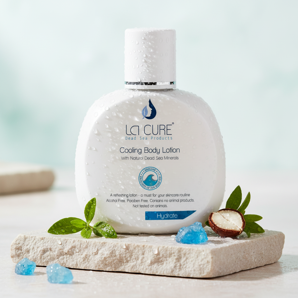 La Cure Dead Sea Cooling Body Lotion – After-Sun Hydration with Shea Butter, 200ml