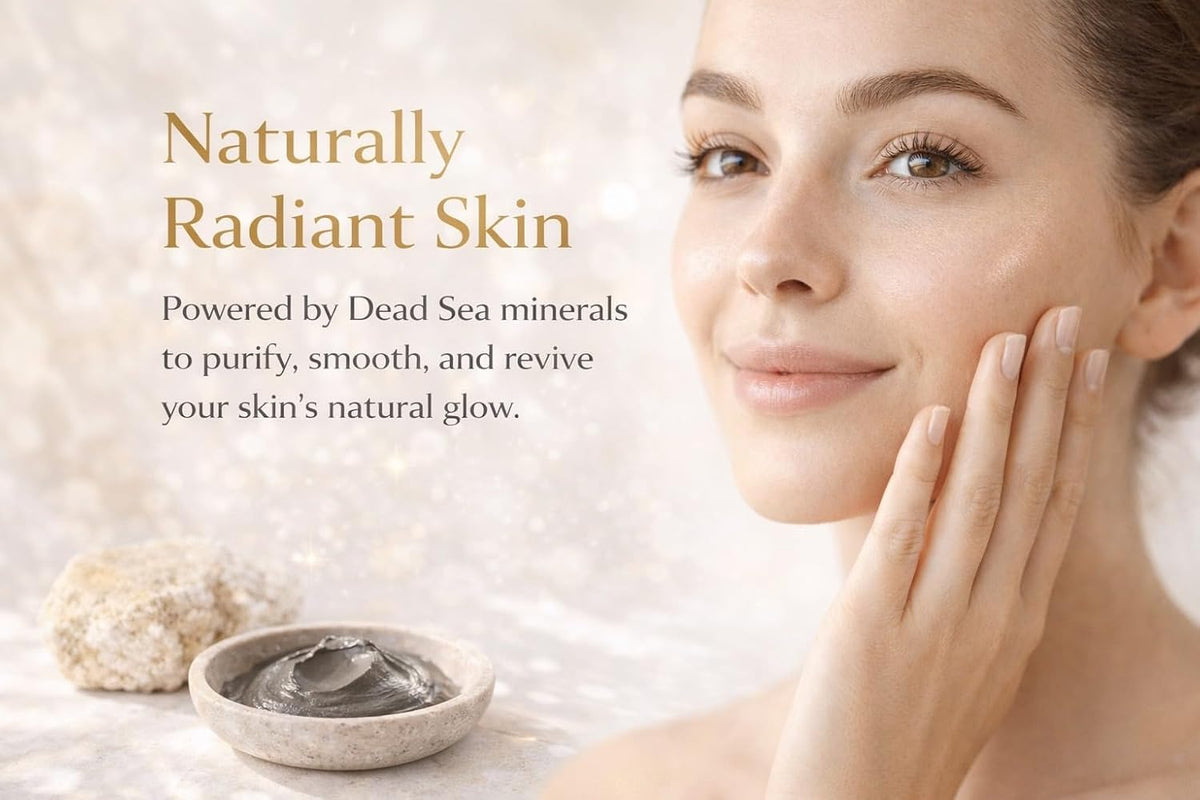 La Cure Authentic Dead Sea Mud Mask – Deep Pore Cleansing Clay for Face & Body, 400g