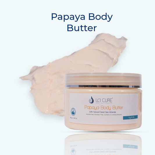 La Cure Papaya Dead Sea Body Butter – Anti-Aging Moisturizer, 250g