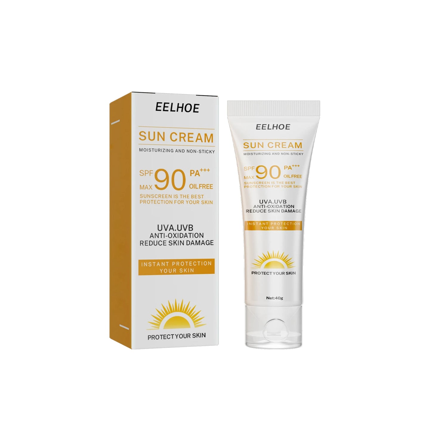 Physical UV Defense Isolation Cream – Sweatproof, Moisturizing & No White Cast (40g)