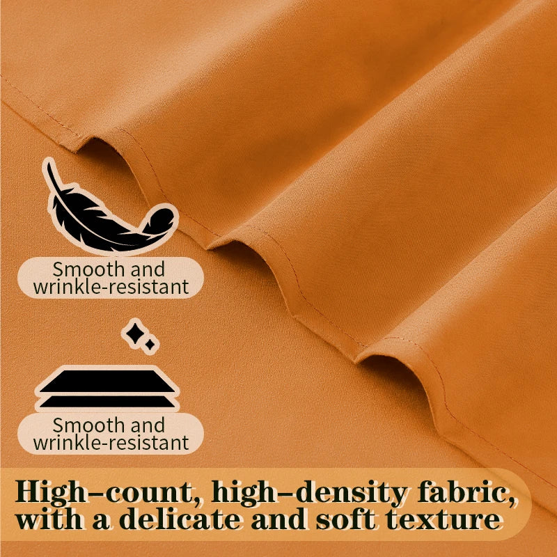 4-Piece Microfiber Sheet Set with 16-Inch Deep Pocket