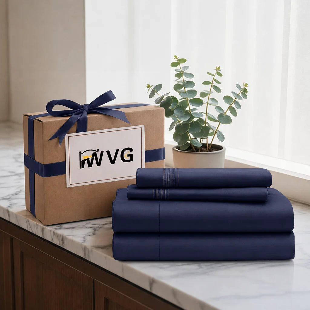 4-Piece Microfiber Sheet Set with 16-Inch Deep Pocket