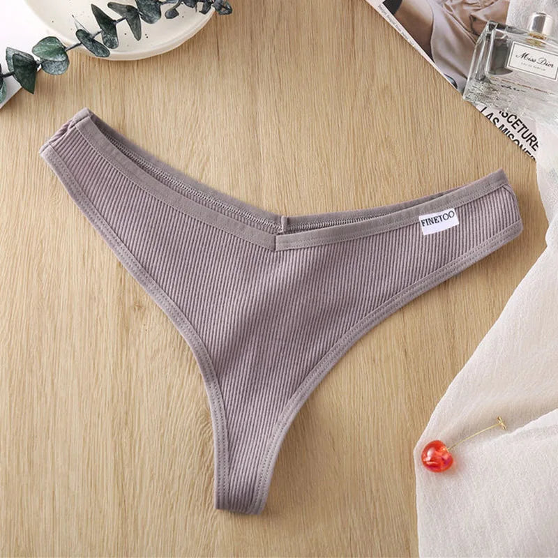 Cotton Low-Rise Brief Panties – Soft Everyday Underwear for Women (M–2XL, 3 Styles, Multiple Colors)