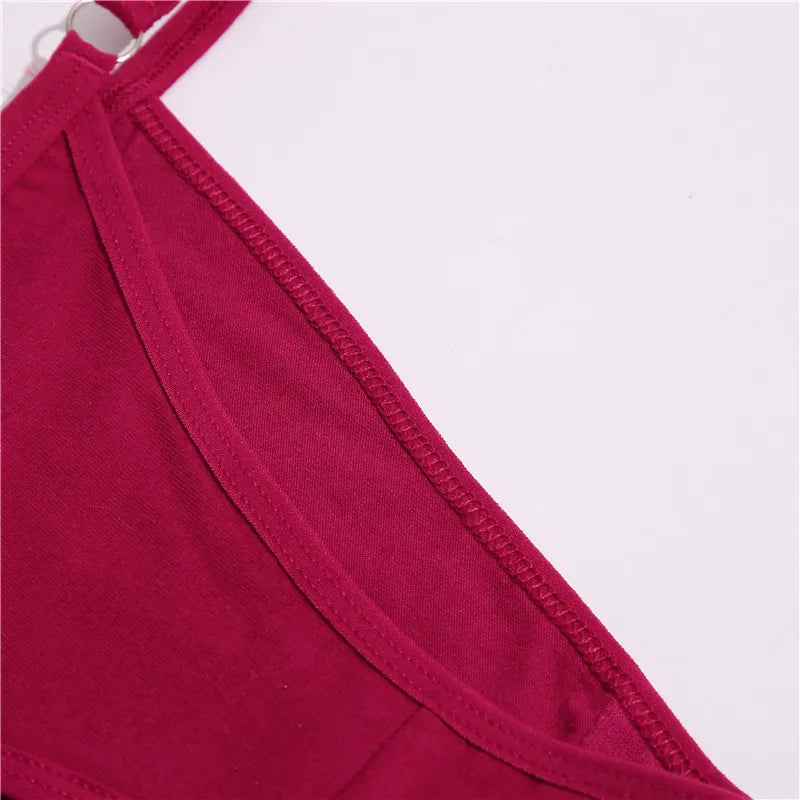 3-Pack Cotton Ring-Strap Bikini Briefs — Low-Rise Soft Panties M–2XL