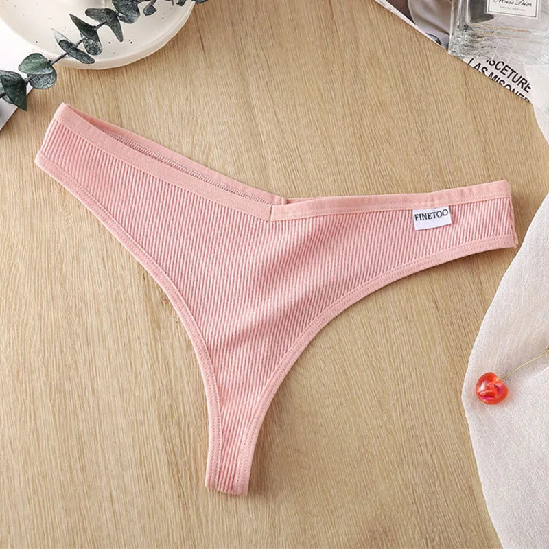 Cotton Low-Rise Brief Panties – Soft Everyday Underwear for Women (M–2XL, 3 Styles, Multiple Colors)