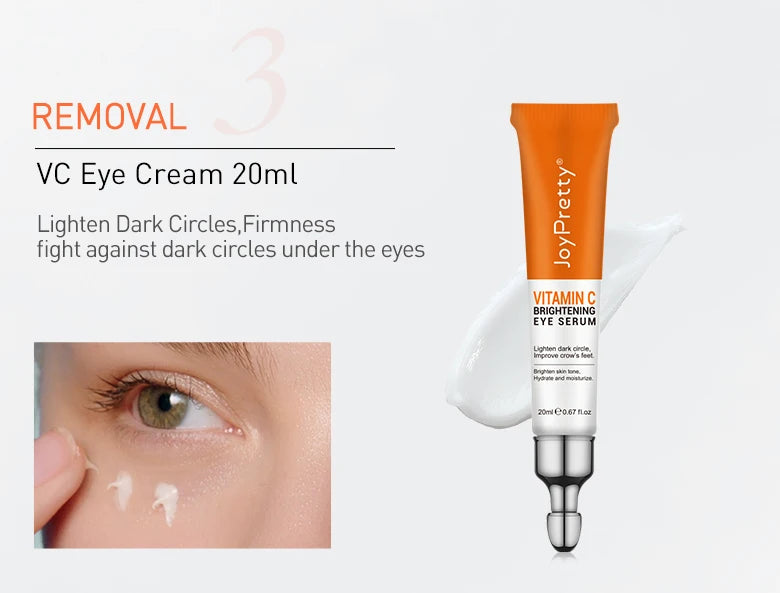 Vitamin C Brightening Skincare Set – Dark Spot Removal, Whitening & Deep Hydration