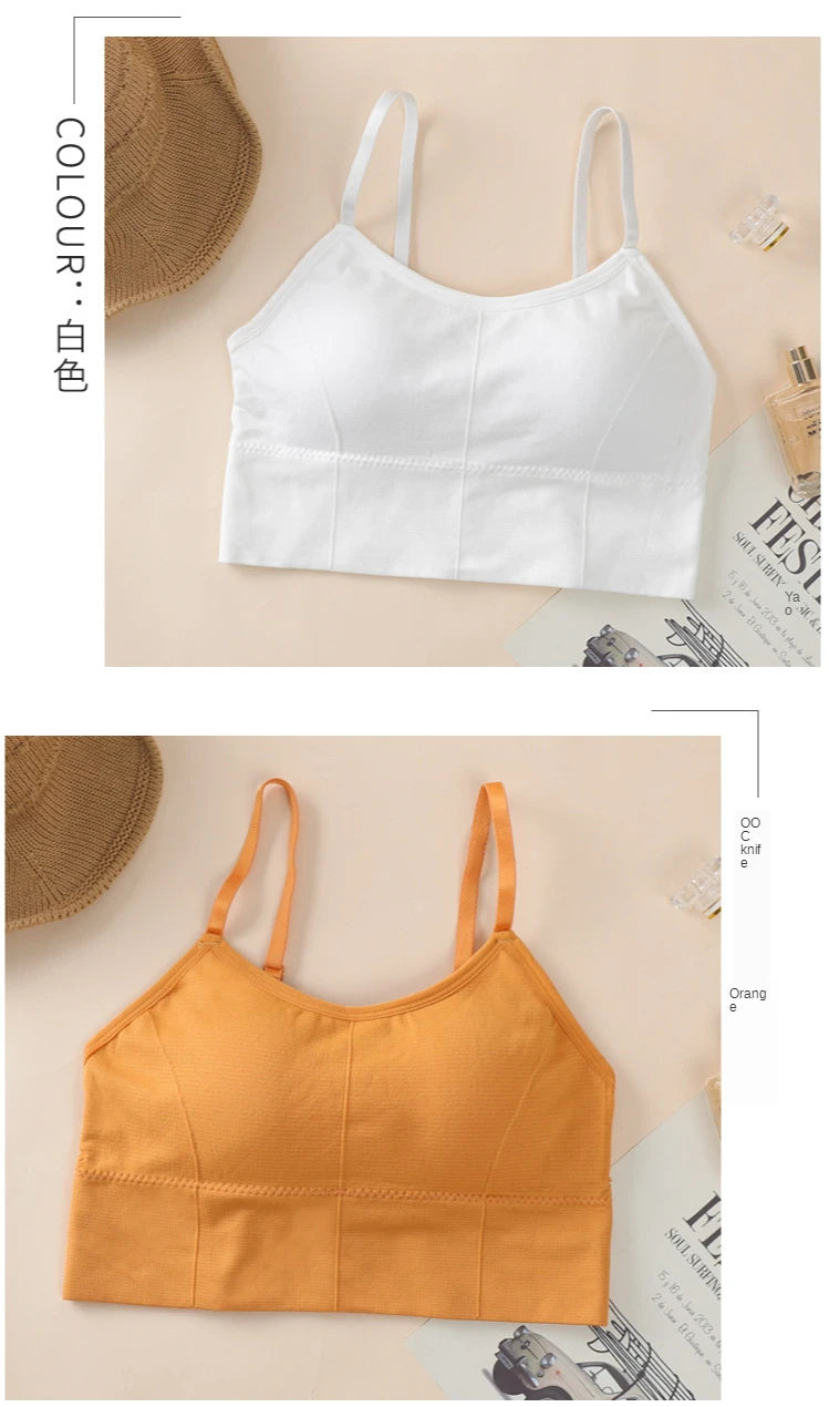 Women's Breathable Padded Sports Bra – Adjustable Straps | Anti-Sweat Shockproof Gym Workout Top