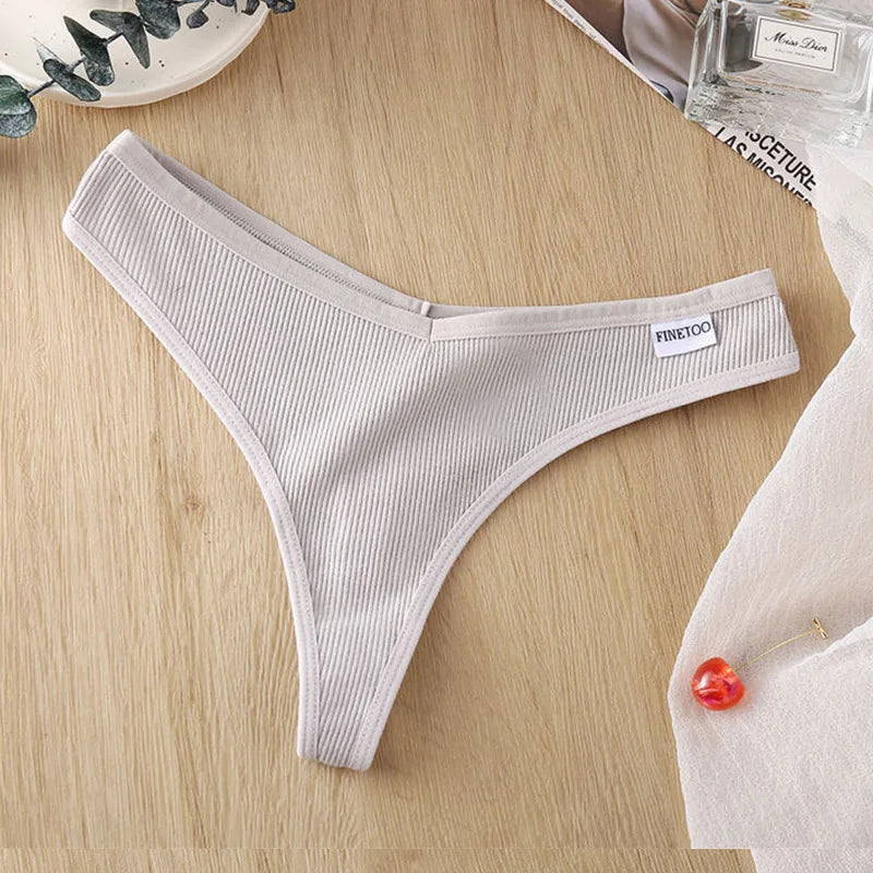 Cotton Low-Rise Brief Panties – Soft Everyday Underwear for Women (M–2XL, 3 Styles, Multiple Colors)