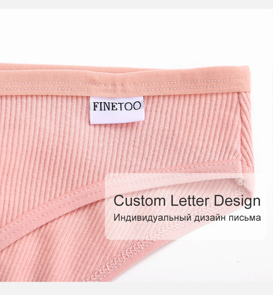 3-Pack Cotton Brief Panties – Soft Low-Rise Everyday Underwear for Women (M–2XL, 28 Color Sets, 2 Styles)