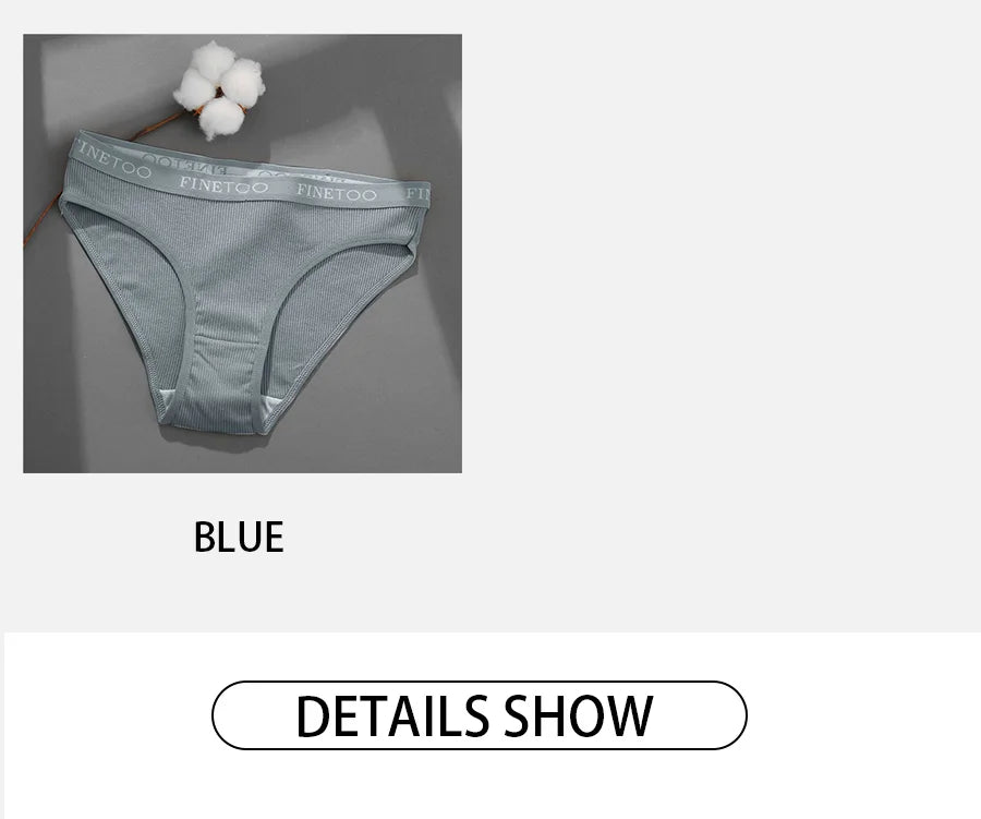 3-Pack Cotton Brief Panties – Soft Low-Rise Everyday Underwear for Women (M–2XL, 28 Color Sets, 2 Styles)