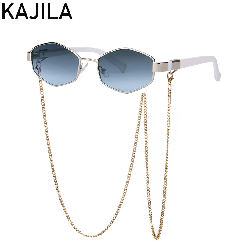 Small-Frame Punk Sunglasses | Colored Lens Options