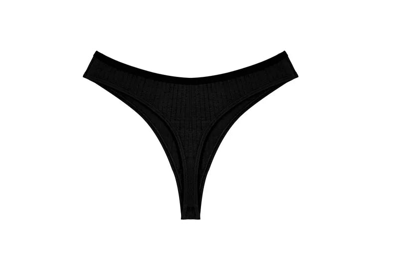 FINETOO 7PCS/Set G-string Cotton Women Lingerie Panties Thong Female Underwear Sexy Pantys Underpant Girl Intimates Thongs S-XL