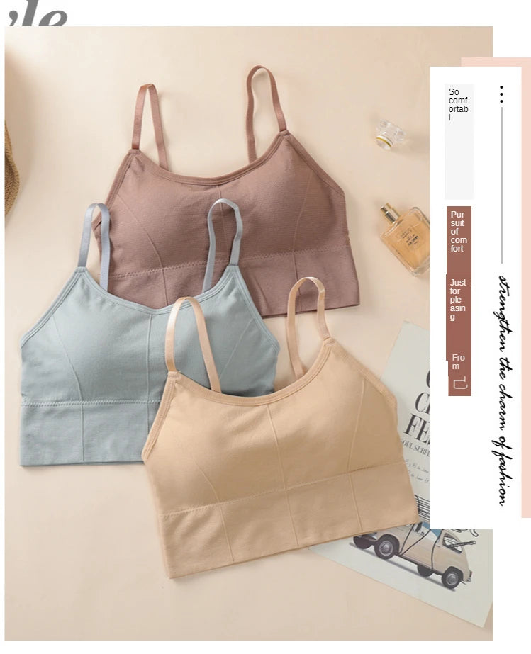 Women's Breathable Padded Sports Bra – Adjustable Straps | Anti-Sweat Shockproof Gym Workout Top