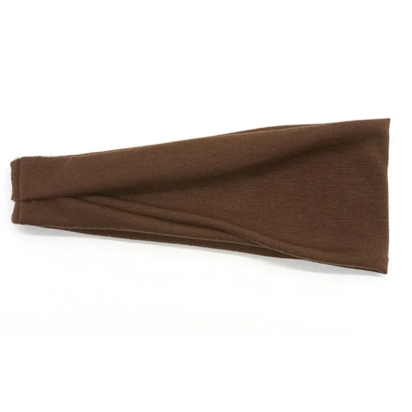 Women Headband Twist Cotton Sport Wide Turban Twisted Knotted Headwrap Girls Hairband Fashion Head Band Hair Accessories