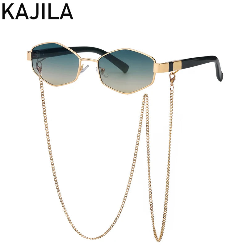 Small-Frame Punk Sunglasses | Colored Lens Options