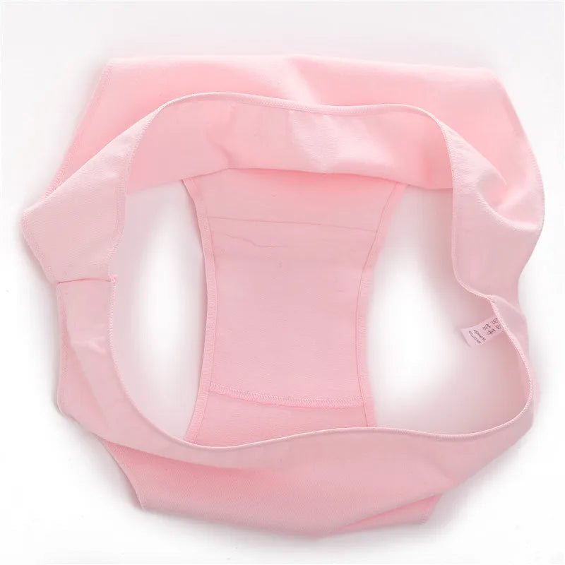 FINETOO M-2XL Women Cotton Soft Panties Midi Waist Pantys Lingerie Femme Panty Briefs Woman Underpants Sexy Underwear for Girls