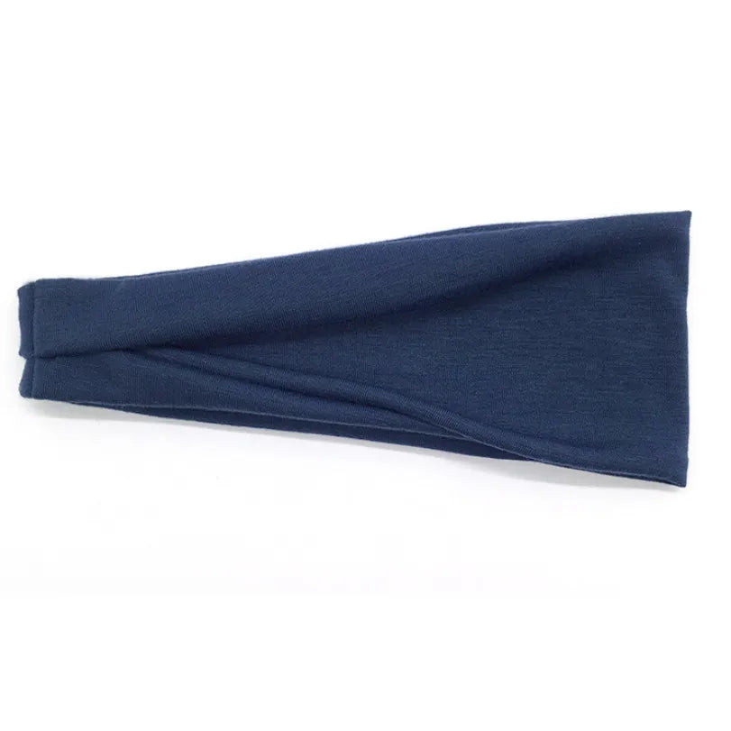 Women Headband Twist Cotton Sport Wide Turban Twisted Knotted Headwrap Girls Hairband Fashion Head Band Hair Accessories