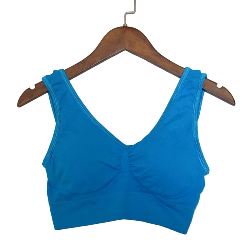 Women's Seamless Push-Up Bra – 3-Piece Set | Wire-Free Removable Pad Plus Size S–4XL