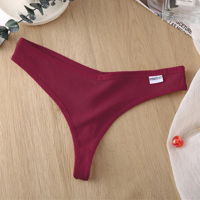 Cotton Low-Rise Brief Panties – Soft Everyday Underwear for Women (M–2XL, 3 Styles, Multiple Colors)
