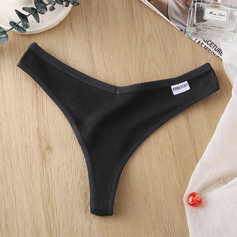 Cotton Low-Rise Brief Panties – Soft Everyday Underwear for Women (M–2XL, 3 Styles, Multiple Colors)