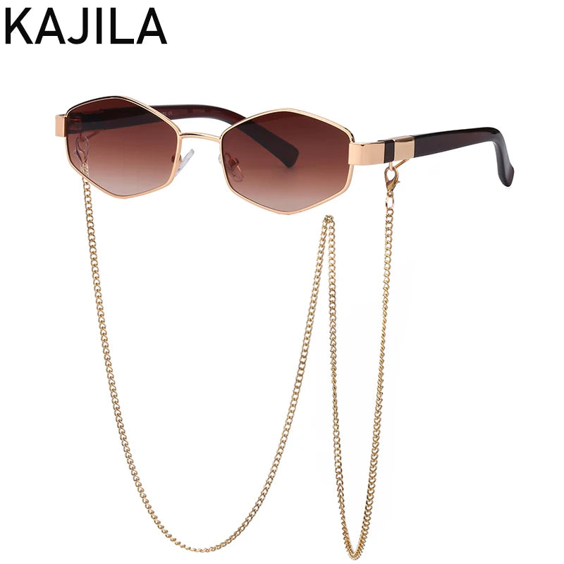 Small-Frame Punk Sunglasses | Colored Lens Options
