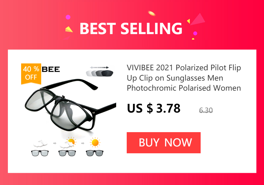 Square Clip-On Sunglass Lenses | Single or 3-Piece Options