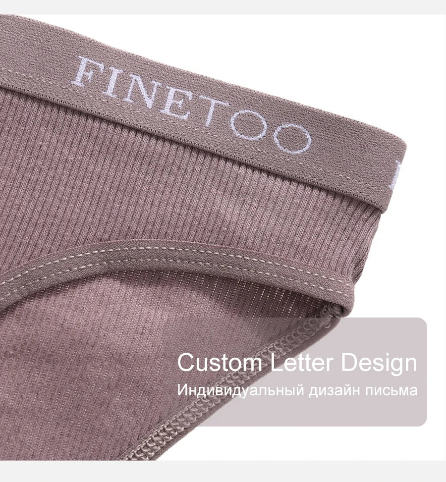 3-Pack Cotton Brief Panties – Soft Low-Rise Everyday Underwear for Women (M–2XL, 28 Color Sets, 2 Styles)