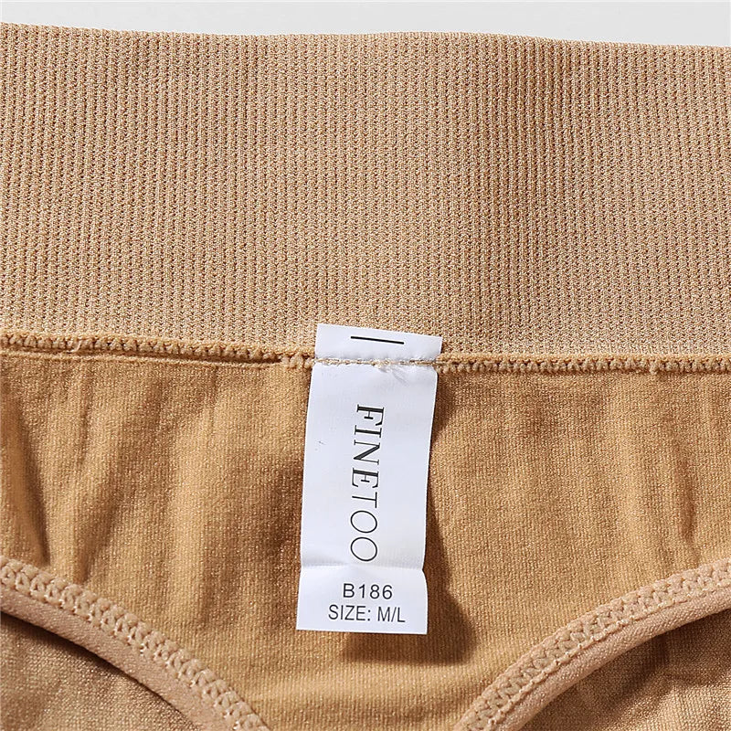 M-2XL Bodyshaper Panties Women Underwear High Waist Panties Female Lingerie Sexy G-String Underpants Solid Color Pantys Bodyslim