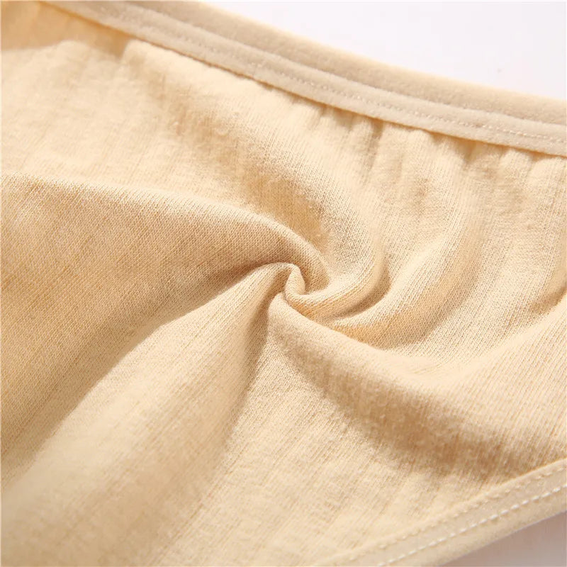 FINETOO 7PCS/Set G-string Cotton Women Lingerie Panties Thong Female Underwear Sexy Pantys Underpant Girl Intimates Thongs S-XL