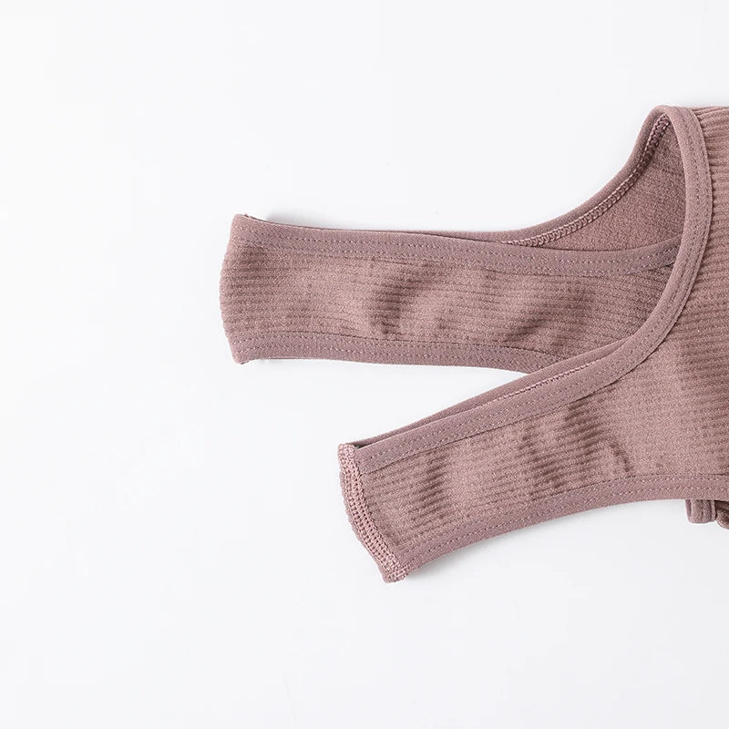 Women Seamless Ribbed Cropped Tank Top High Elastic Sleeveless Top Sexy Lingerie Sports Underwear O-neck Bra Daily Camisole M-XL