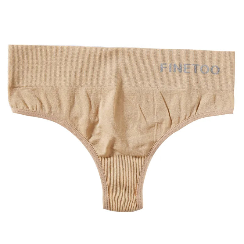 M-2XL Bodyshaper Panties Women Underwear High Waist Panties Female Lingerie Sexy G-String Underpants Solid Color Pantys Bodyslim
