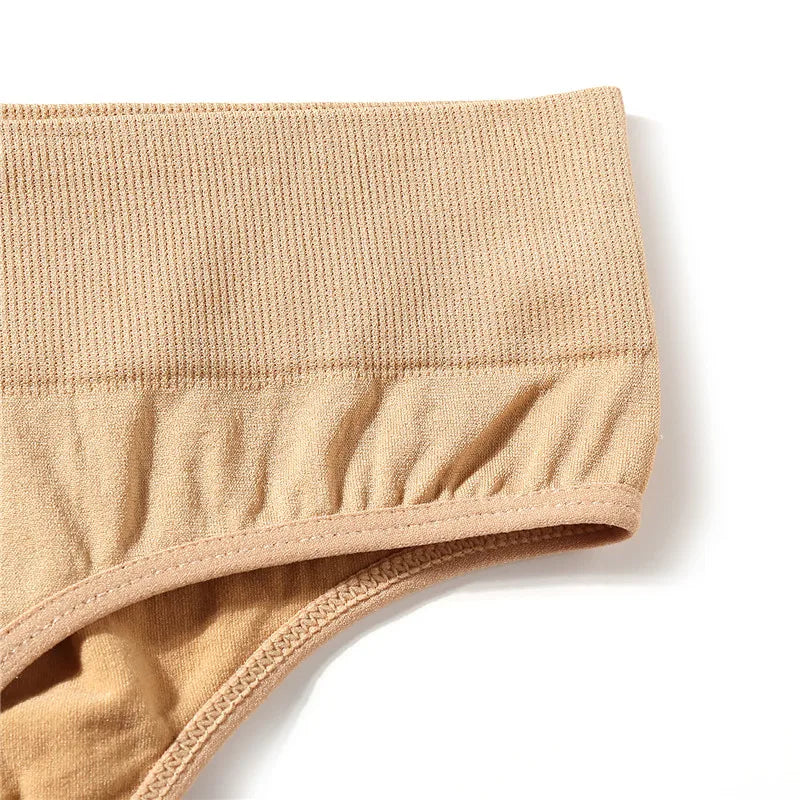 M-2XL Bodyshaper Panties Women Underwear High Waist Panties Female Lingerie Sexy G-String Underpants Solid Color Pantys Bodyslim