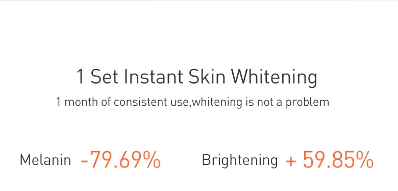 Vitamin C Brightening Skincare Set – Dark Spot Removal, Whitening & Deep Hydration