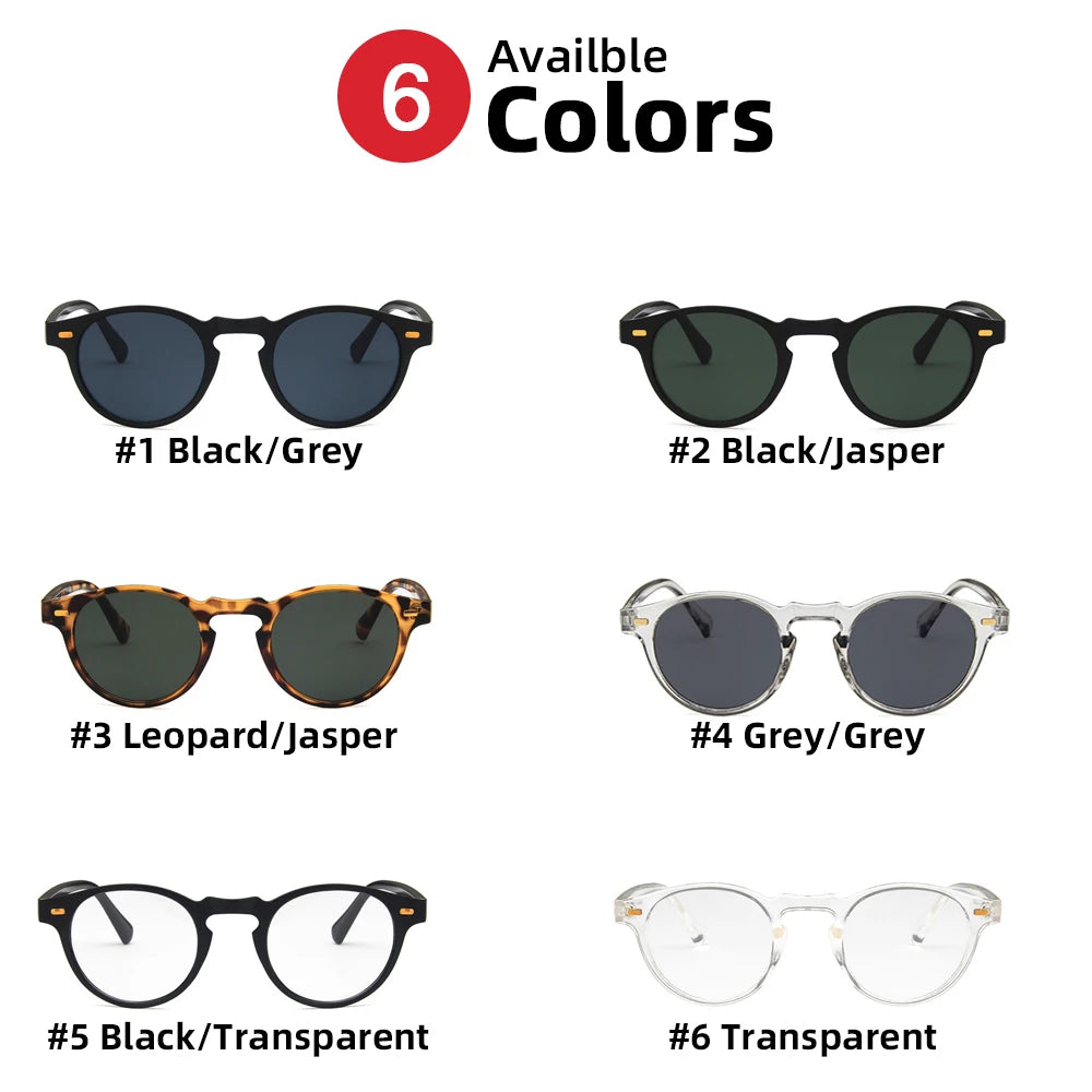 Small Square Fashion Glasses | Clear & Tinted Options