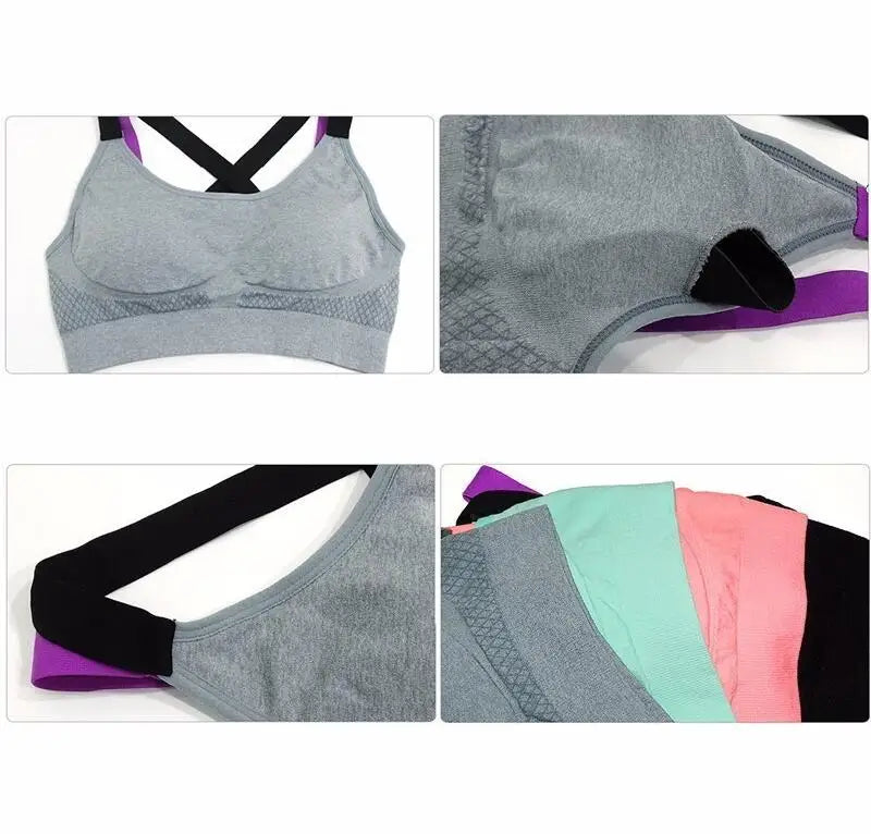 Women's Seamless Backless Push-Up Bra – Wire-Free Bralette Crop Top | Fitness & Everyday