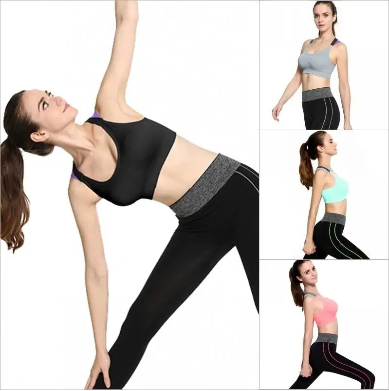 Women's Seamless Backless Push-Up Bra – Wire-Free Bralette Crop Top | Fitness & Everyday