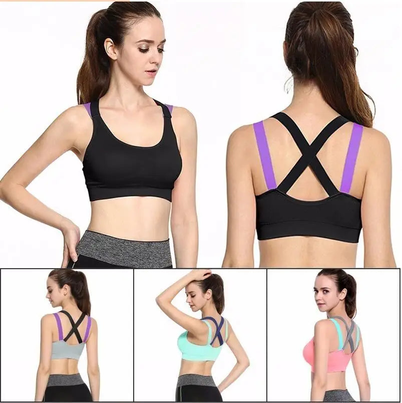 Women's Seamless Backless Push-Up Bra – Wire-Free Bralette Crop Top | Fitness & Everyday