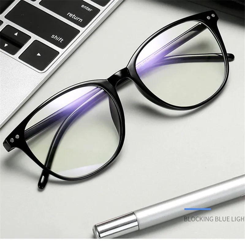 Oval Reading Glasses | Pink, Black or Blue, +1.00 to +4.00