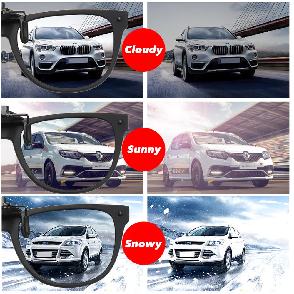 Flip-Up Clip-On Sunglasses | 9 Lens Options