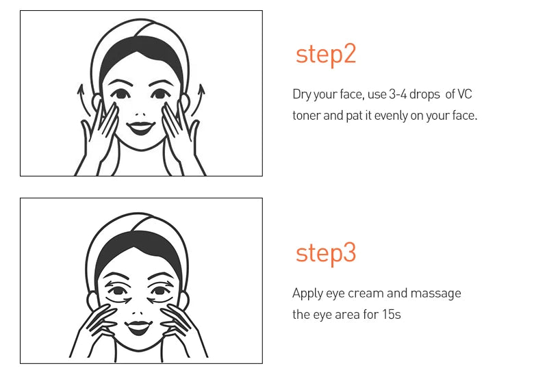 Vitamin C Brightening Skincare Set – Dark Spot Removal, Whitening & Deep Hydration