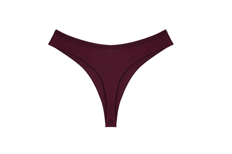 FINETOO 7PCS/Set G-string Cotton Women Lingerie Panties Thong Female Underwear Sexy Pantys Underpant Girl Intimates Thongs S-XL