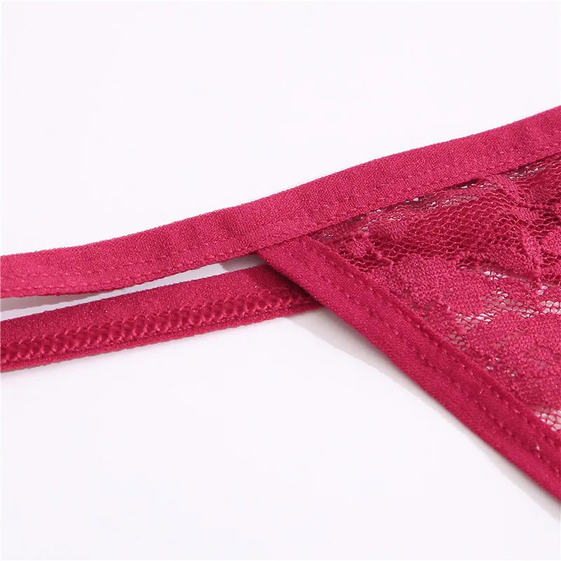 FINETOO Sexy Lace Thongs M-XL Low Waist T-Back Underwear Women Lace G-string Underpants Lady Bikini Panties Female Sexy Lingerie